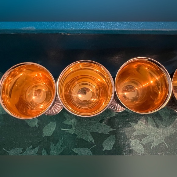 Vintage Raimond silver miniature goblets from Japan - Picture 4 of 9